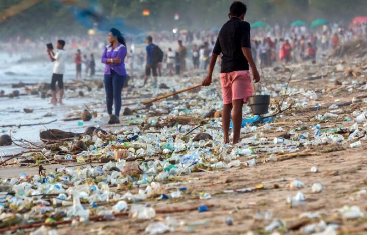 Bali Trash Beaches